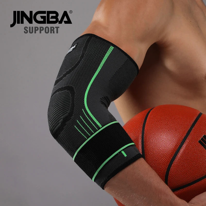 1 PC Gym Elastic Elbow Brace Golfer's Elbow Straps Compression Sleeve