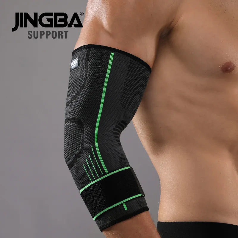 1 PC Gym Elastic Elbow Brace Golfer's Elbow Straps Compression Sleeve